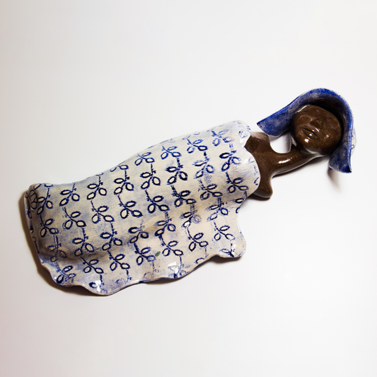 Tranquility in Blue - Wall Sculpture